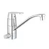 Image de Grohe Eurosmart Cosmopolitan Mitigeur de cuisine, pivotant, avec raccordement d’appareils, 31161000,