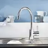 Image de Grohe Eurosmart Cosmopolitan Mitigeur de cuisine, basse pression, pivotant, 31180000,