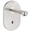 Image de GROHE 36335SD0 Eurosmart Cosmopolitan E Façade robinet lavabo infrarouge monofluide en acier sur secteur Gris