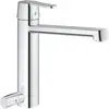 Image de GROHE Get 30198000 Robinet d'évier à une seule main (montage monotrou, bec moyen, plage de pivotement 140°), chromé