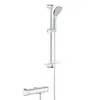 Image de Grohe Grohtherm 2000 Mitigeur thermostatique de douche en applique, 34195001,