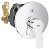 Image de Grohe 29079000 Bau Edge Grifo Empotrado Para Ducha, Chrome