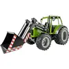 Image de Carson Modellsport 907347 RC Traktor mit Frontlader 1:16 Modèle fonctionnel RC électrique Véhicule agricole avec accu, chargeur et piles pour lémetteur