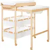 Image de roba Table extensible bain et change 'Baby Pool' avec baignoire (Bois naturel / Tapis blanc)