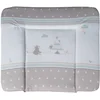 Image de roba Matelas à Langer Nettoyable 85 x 75 cm Indibaer - Bords Rehaussés - pour Table à Langer - Sans Phtalate - Motif Ours et Nuages