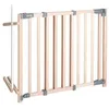Image de roba Barrière de Sécurité Bébé "Safety Up" - Fermeture Automatique - pour Porte et Escalier de 93,5 à 120,5 cm - Naturel