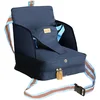 Image de roba Réhausseur de Chaise pour Bébé - de 6 Mois à 3 Ans - Jusqu'à 15 kg - Coussin Gonflable pour Maison et Voyage - Convient à Toutes les Chaises avec Dossier - Bleu