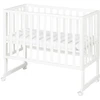 Image de roba 3-en-1 Lit-bébé à coucher avec barrière de sécurité et matelas (Blanc)