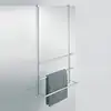Image de Giese Server Porte-serviettes de bain pour paroi en verre, 30854-02,
