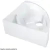 Image de poresta systems Poresta Universal Support de baignoire pour baignoire d’angle Hoesch Scelta, 17054026,