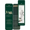 Image de FABER-CASTELL 117805 - Set de crayons Graphite Aquarell, 5 pièces, contenu: HB, 2B, 4B, 6B, 8B