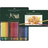 Image de Faber-Castell 110060 Polychromos Colour Pencils, Set de 60 Crayons de Couleur dans un Coffret Métallique, Crayon de Couleurs Professionnel avec Mine épaisse 3.8 mm, Pigments sans Acide Multi Surfaces