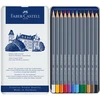 Image de Faber-Castell Goldfaber Aqua Boite métal de 12 crayons de couleur aquarellables