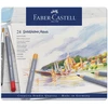 Image de Faber-Castell Goldfaber Aqua Boîte métal de 24 crayons de couleur aquarellables