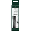 Image de Faber-Castell 129398 - Fusain Pitt naturel, 6 fusains naturels pour dessiner, diamètre 6-11 mm