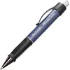 Image de FABER-CASTELL 140732 - Stylo à bille GRIP PLUS BALL, mine M, couleur du corps bleu métallisé, couleur de l'encre bleue, 1 pièce