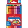 Image de FABER-CASTELL - Lot de marqueurs Grip Colour, 20 feutres
