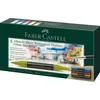 Image de Faber-Castell 160310 - Marqueur aquarelle Albrecht Dürer à double pointe, étui de 10, marqueur à pointe fibre et pinceau