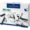 Image de Faber-Castell - Kit de démarrage manga Pitt Artist Pen, 6 pièces