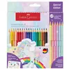 Image de FABER-CASTELL Colour Grip Licorne Lot de 24 crayons de couleur