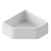 Image de Ottofond Lucia Support de baignoire d’angle, 990167,