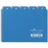 Image de Durable 366006 Jeu de 25 Intercalaires avec onglets imprimés A Z format A6 Bleu