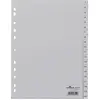 Image de Durable 6522 Répertoire DIN A4 1-20 polypropylène gris 20 onglets onglets imprimés 652210