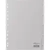 Image de Durable 6505 Répertoire DIN A4 1-5 polypropylène gris 5 onglets onglets imprimés 650510