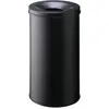 Image de Corbeille à papier Durable Papierkorb Safe, Durable, Stahl, schwarz, 60 Liter, selbstverlöschend mit Flam 330701 60 l (Ø x H) 375 mm x 662 mm acier noir 1 pc(s)