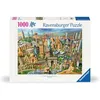 Image de Ravensburger Puzzle 12000332 - Attractions du Monde Entier - Puzzle de 1000 pièces pour Adultes et Enfants à partir de 14 Ans,