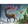 Image de Ravensburger - Puzzle Adulte - Puzzle 1000 pièces - Le cerf du printemps - Adultes et enfants à partir de 14 ans - Puzzle de qualité supérieure - Animaux & Fantaisie - 12000616