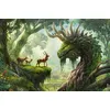Image de Ravensburger - Puzzle Adulte - Puzzle 3000 pièces - Le réveil du Dragon de la forêt - Adultes et Enfants à partir de 14 Ans - Puzzle de qualité supérieure fabriqué en Europe - Fantastique - 12000808
