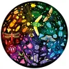 Image de Ravensburger - Puzzle Adulte - Puzzle Rond 500 pièces - Insectes (Circle of Colors) - Adultes, Enfants dès 12 Ans - Puzzle de qualité supérieure - 12000820