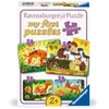 Image de Ravensburger Puzzle pour Enfants - 12000854 Familles de Petits Animaux - Puzzle de 2,4,6,8 pièces pour Enfants à partir de 2 Ans