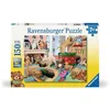 Image de Ravensburger Puzzle pour Enfants - 12000865 Chiots ludiques - Puzzle XXL de 150 pièces pour Enfants à partir de 7 Ans