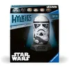 Image de Ravensburger - Puzzle 3D Hylkies - Édition Star Wars - Figurine n°6 Stormtrooper - Adultes et Enfants - 54 pièces numérotées à Assembler sans Colle - Support Inclus - Star Wars - 12001017