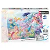 Image de Nathan - Puzzle Enfants - 60 pièces - Les sirènes - Fille ou garçon dès 6 Ans - Puzzle de qualité supérieure - Carton épais et résistant - Fantastique - 12001138