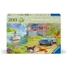 Image de Ravensburger - Puzzle Adulte - 200 pièces - Bien être & Puzzle - Maisons - Pièces Plus épaisses, Grand modèle d'image et Support Inclus - Puzzle de qualité supérieure fabriqué en Europe - 12001370