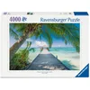 Image de Ravensburger - Puzzle Adulte - Puzzle 4000 pièces - Plage de rêve aux Maldives - Adultes et Enfants à partir de 14 Ans - Puzzle de qualité supérieure fabriqué en Europe - Paysage - 12001737