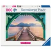 Image de Ravensburger - Puzzle Adulte - Puzzle 1000 pièces - Passerelle du lac d’Annecy (Puzzle Highlights, Chemins de rêve) - Adultes et Enfants dès 14 Ans - Puzzle de qualité supérieure -12001762