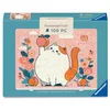Image de Ravensburger Minipuzzle 100 Teile - Lächelndes Lila Faultier