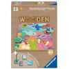Image de Ravensburger - Puzzle en Bois rectangulaire - Monde sous-Marin - 22 pièces Robustes et Naturelles Dont 5 Figurines en Bois pour Jouer - Qualité Premium - pour Enfants à partir de 4 Ans - 12004081
