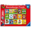 Image de Ravensburger - Puzzle Enfant - 200 pièces XXL - Collection de Personnages Super Mario - Fille ou garçon dès 8 Ans - Puzzle de qualité supérieure - 12004347