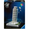 Image de Ravensburger - Puzzle 3D Tour de Pise Lumineuse - Monument à Construire sans Colle - 216 Pièces - Socle LED Multicolore - Dès 10 Ans - Lampe Déco - 12008028