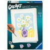 Image de Ravensburger   CreArt 18x24 cm   Adulte   Peinture par numéros   Camomilles   Activité détente et créative   12023138