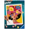 Image de Ravensburger   CreArt 24x30 cm   Adulte   Peinture par numéros   Blooming Beauty   Loisir créatif   12023147