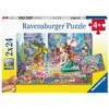 Image de Ravensburger - Puzzle Enfant - Lot de 2 Puzzles 24 pièces - Les sirènes envoûtantes - Enfant dès 4 Ans - Puzzle de qualité supérieure - 2 Posters à Taille réelle - 05147