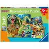 Image de Ravensburger - Puzzle Enfant - Puzzles 3x49 p - Les Aventures de Scooby-Doo - Dès 5 Ans - 05242