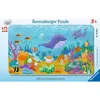 Image de Ravensburger - Puzzle Enfants - Cadre 15 pièces - Petits Animaux sous l'eau - Fille ou garçon dès 3 Ans - Puzzle de qualité supérieure - Carton épais et résistant - Monde sous-Marin - 05632