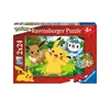 Image de Ravensburger - Puzzle Enfant - Lot de 2 Puzzles 24 pièces - Pikachu et Ses Amis/Pokémon - Fille ou garçon dès 4 Ans - Puzzle de qualité supérieure - 2 Posters à Taille réelle - Jeu vidéo - 05668